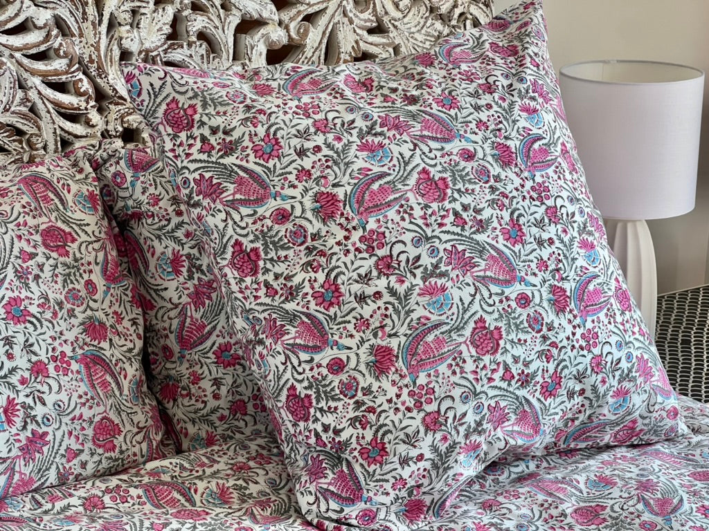 Iris European Pillowcases, Set of 2